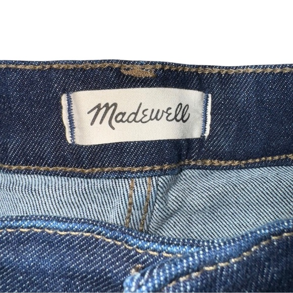 NEW MADEWELL Curvy High-Rise Skinny Jeans in Orland Wash TENCEL Denim Edition 32 - Picture 9 of 15